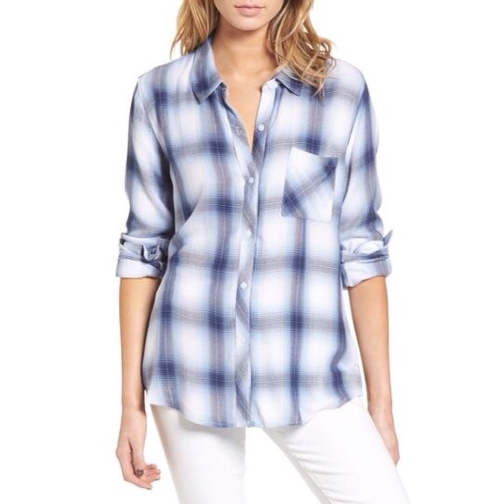 Rails | Hunter Plaid Button Down Shirt Top